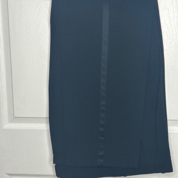 Vittorio St. Angelo Men’s 3-Piece Suit – Size 50L – Black Paisley Lapel Jacket - Picture 8 of 11